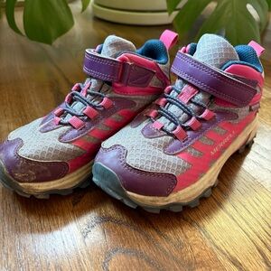 Kids Merrell hiking boots